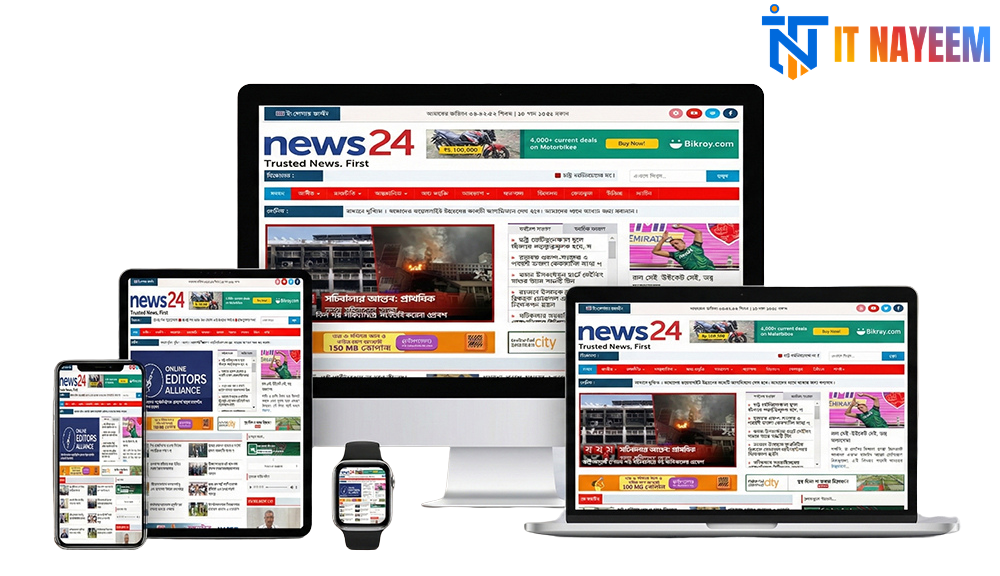 News 24 Professional Laravel Newsprotal Script